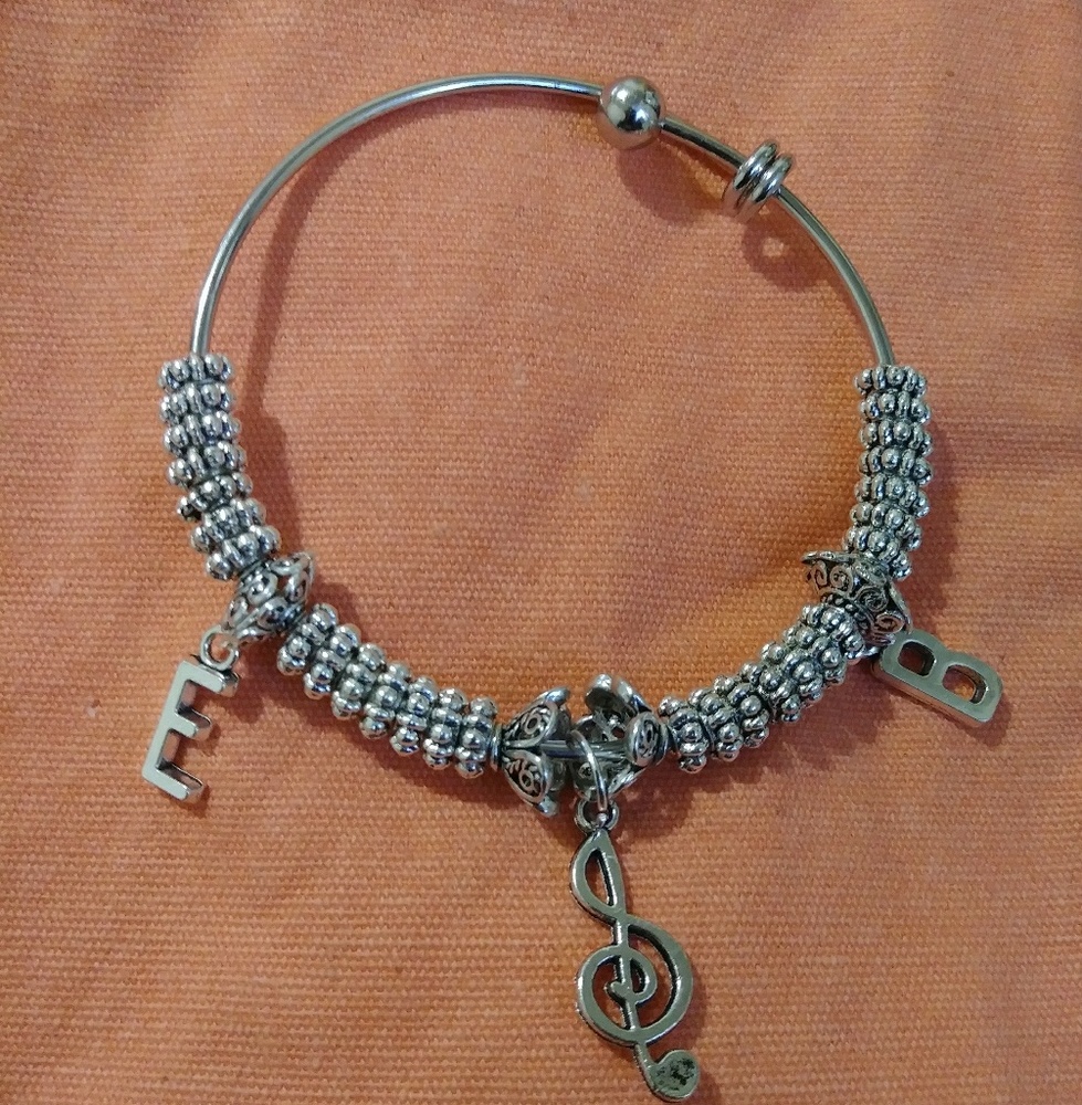 Custum designed charm bracelet.